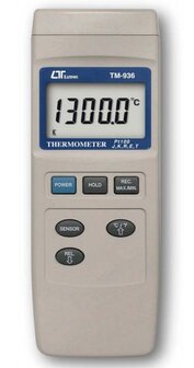 TM936 Lutron temperatuurmeter thermocouple en pt100