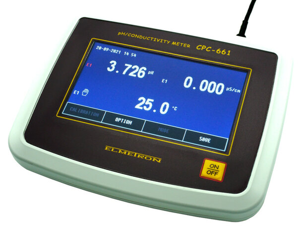 CPC661 laboratorium pH en EC meter