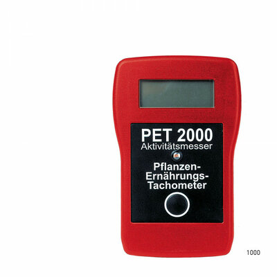 pet2000 aktiviteitsmeter, voedingsmeter