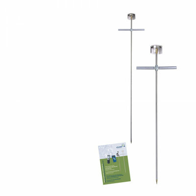 kompostthermometer, rvs, 100cm
