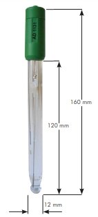 ADWA AD1131B ph elektrode glas standaard