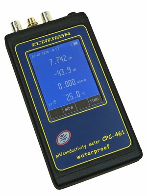 Elmetron CPC461 pH, EC meter touchscreen