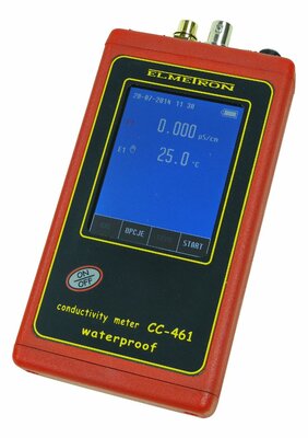Elmetron CC461 EC meter touchscreen