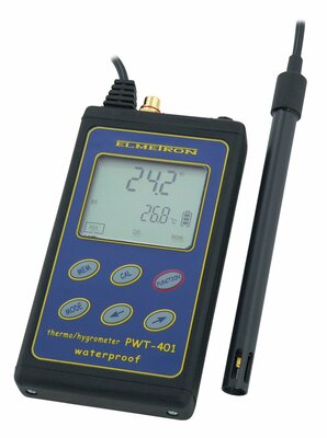 Elmetron PWT401 professionele hygrometer en temperatuurmeter